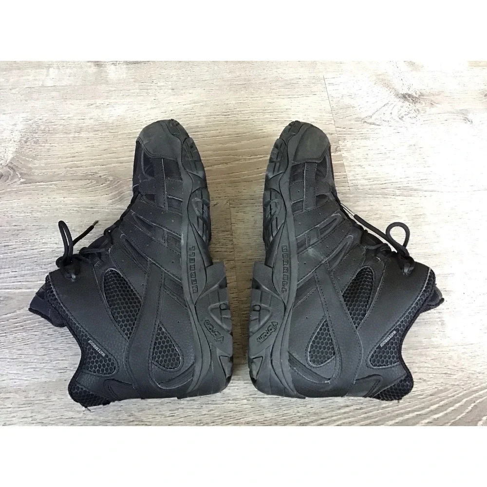 Merrel J15853 Men's Moab 2 Mid Tactical Waterproof Black Boots Size 14 M Boot
